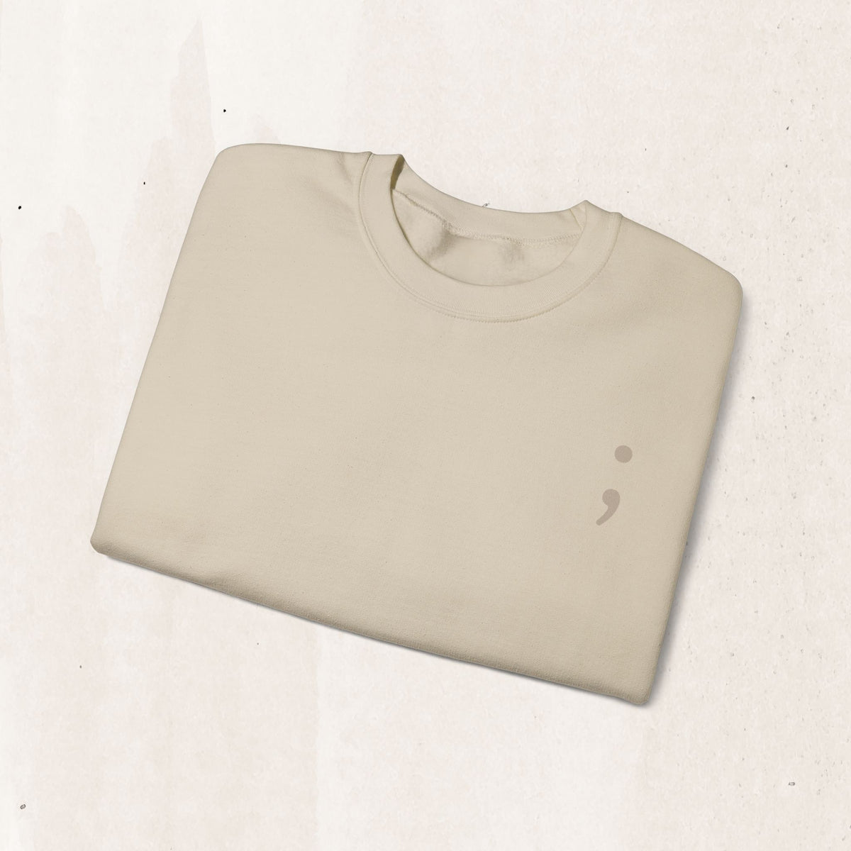 You Are More Than Your Hardest Day Crewneck Sweatshirt | Suicide Awareness Back Print