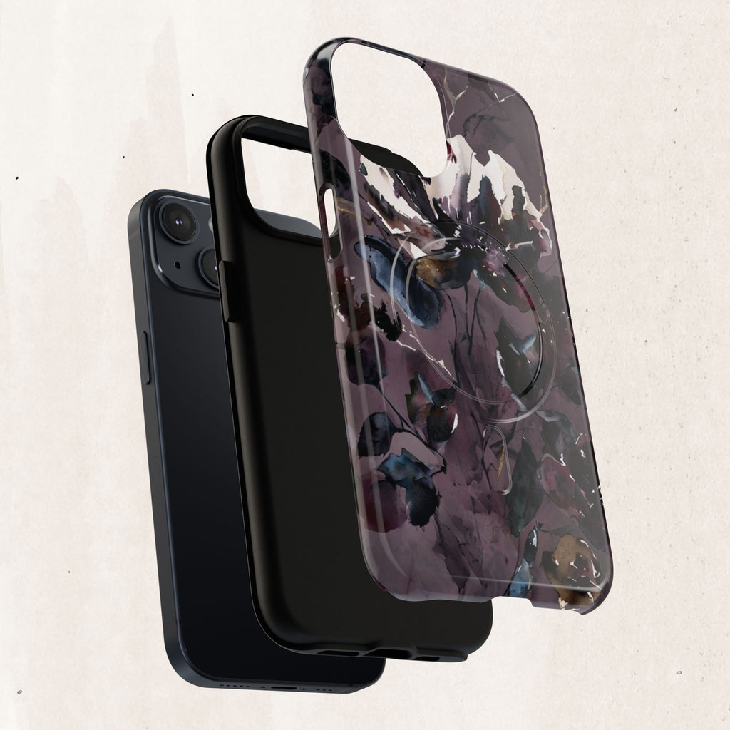 Floral Noir Magnetic Phone Case