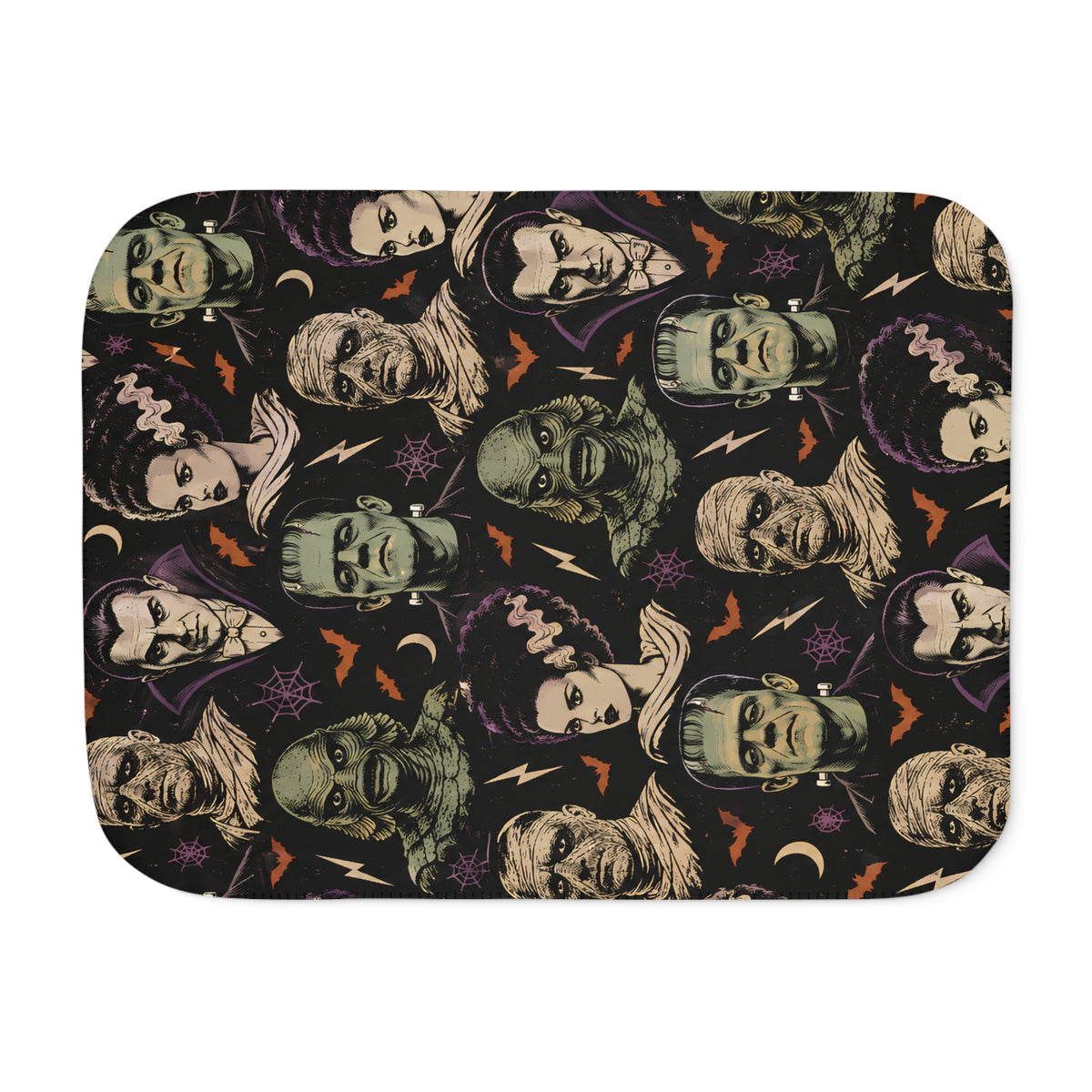 Universal Monsters Sherpa Blanket