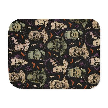 Universal Monsters Sherpa Blanket