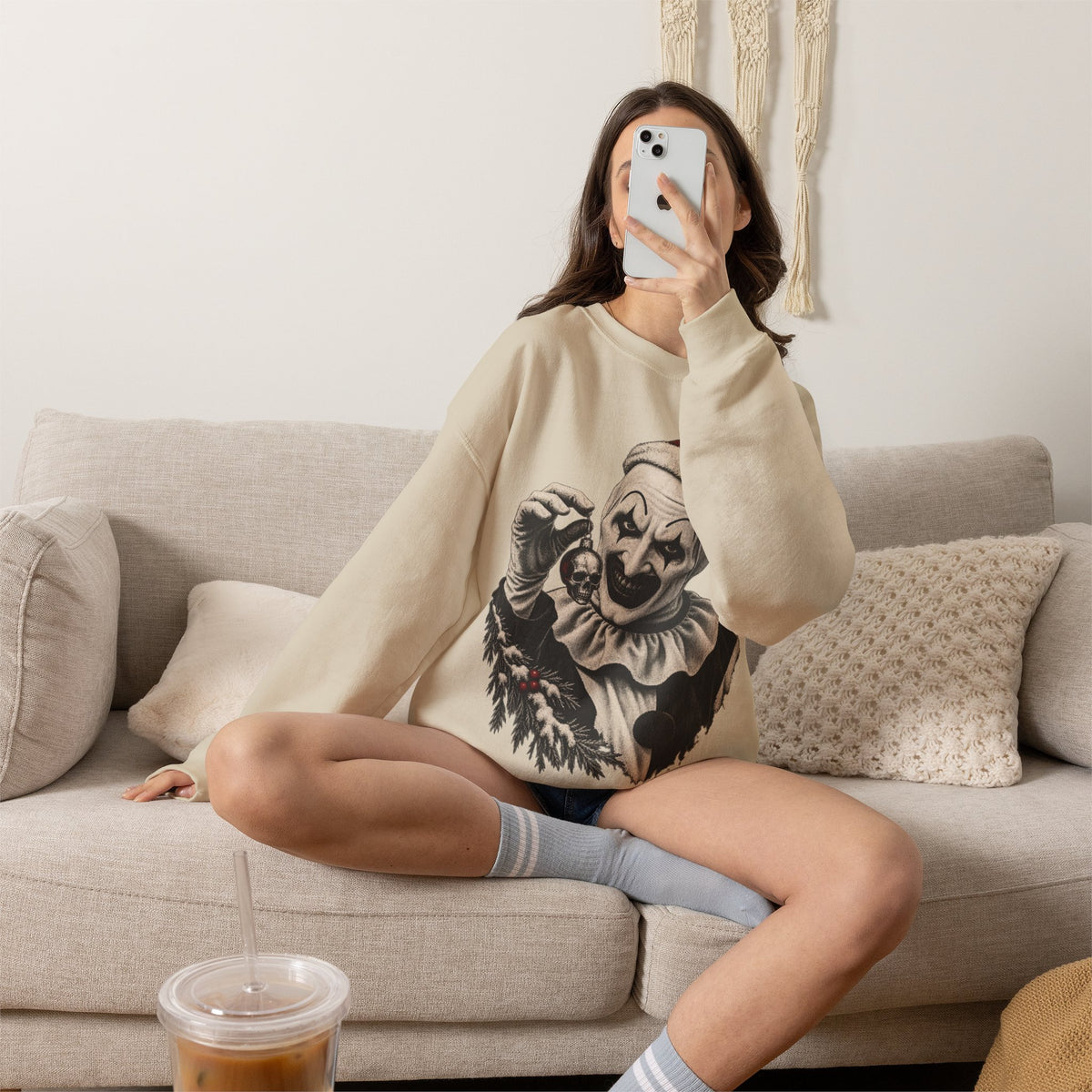 Terrifier Christmas Crewneck Sweatshirt