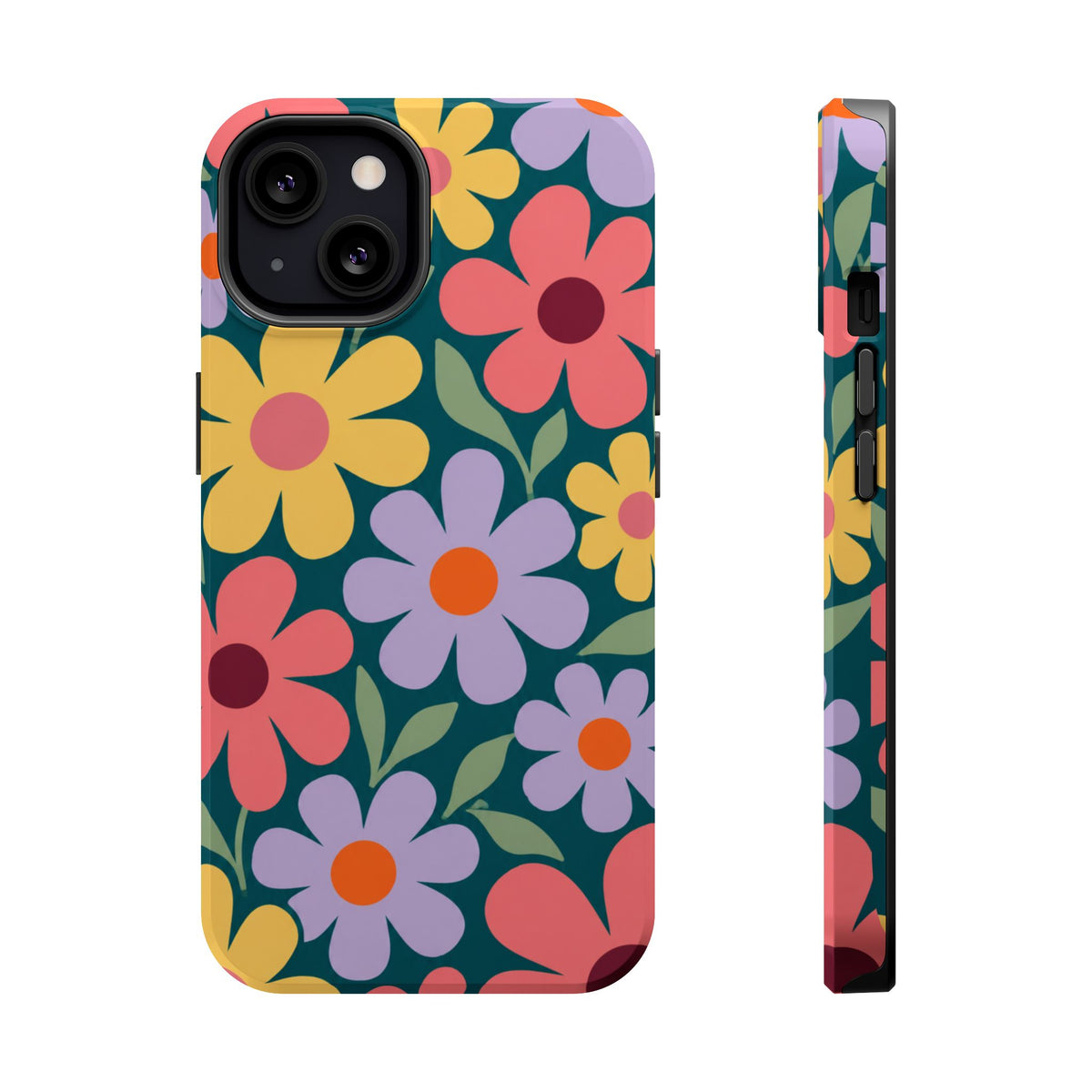 Retro Floral Phone Case, alternate view