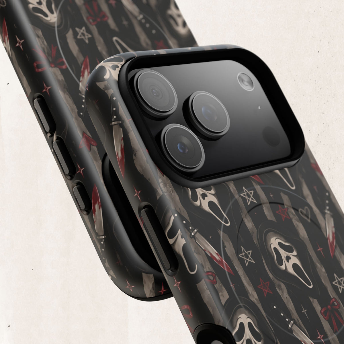 Ghostface Pattern iPhone Case