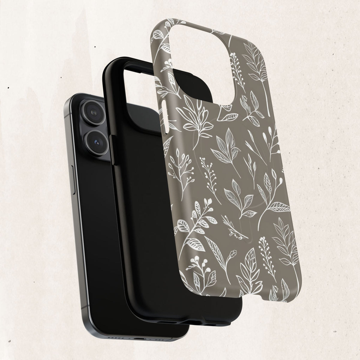 Botanical Leaf Tough Magnetic Phone Case