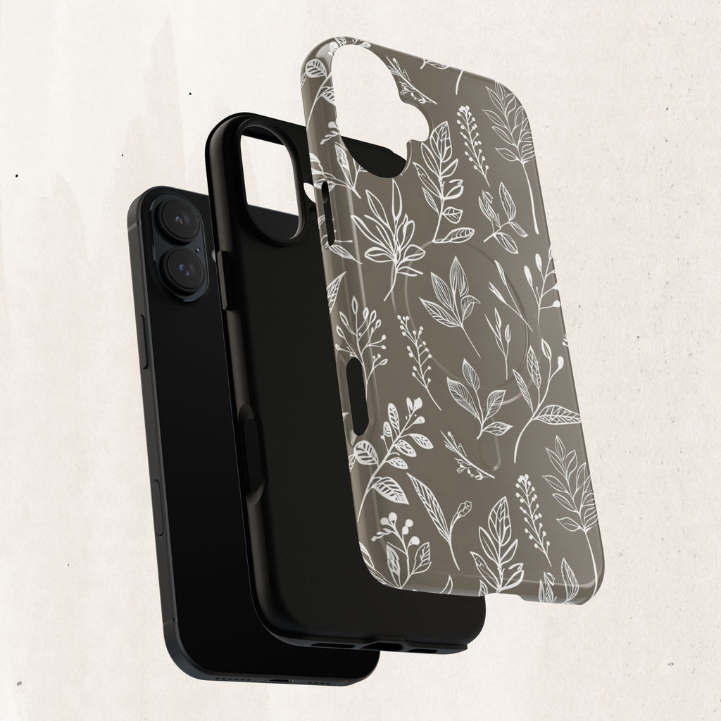 Botanical Leaf Tough Magnetic Phone Case