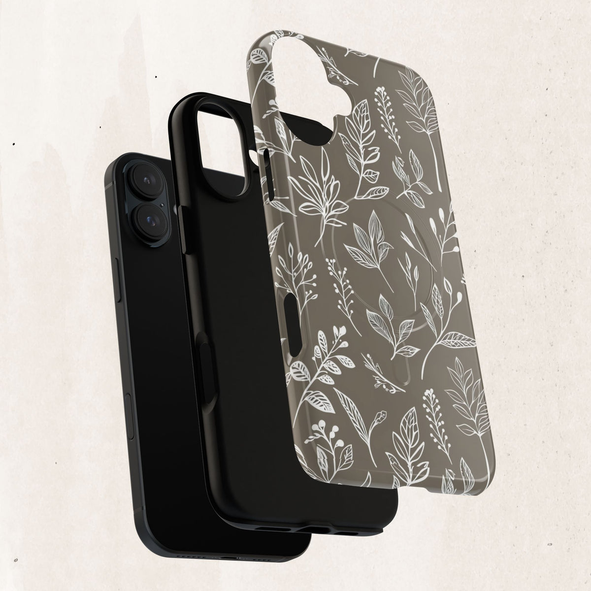 Botanical Leaf Tough Magnetic Phone Case