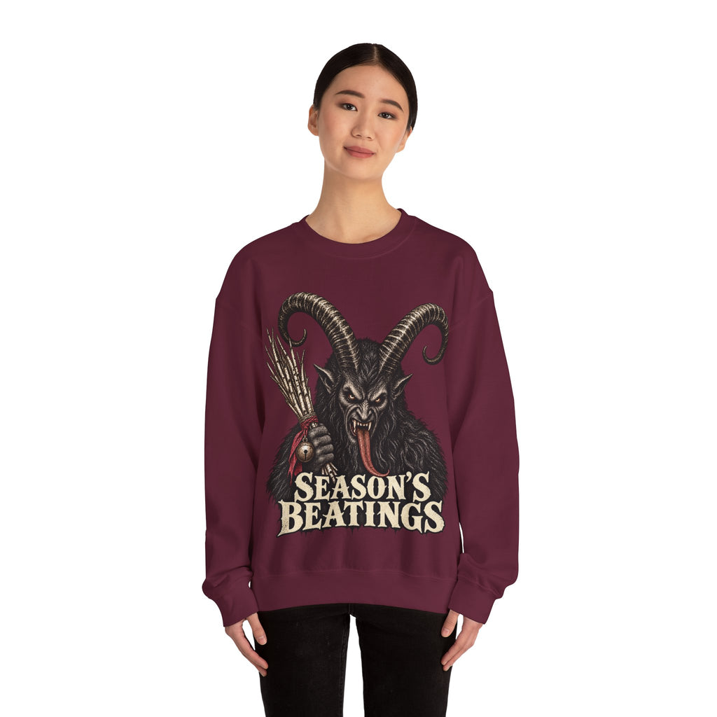 Krampus Christmas Crewneck Sweatshirt