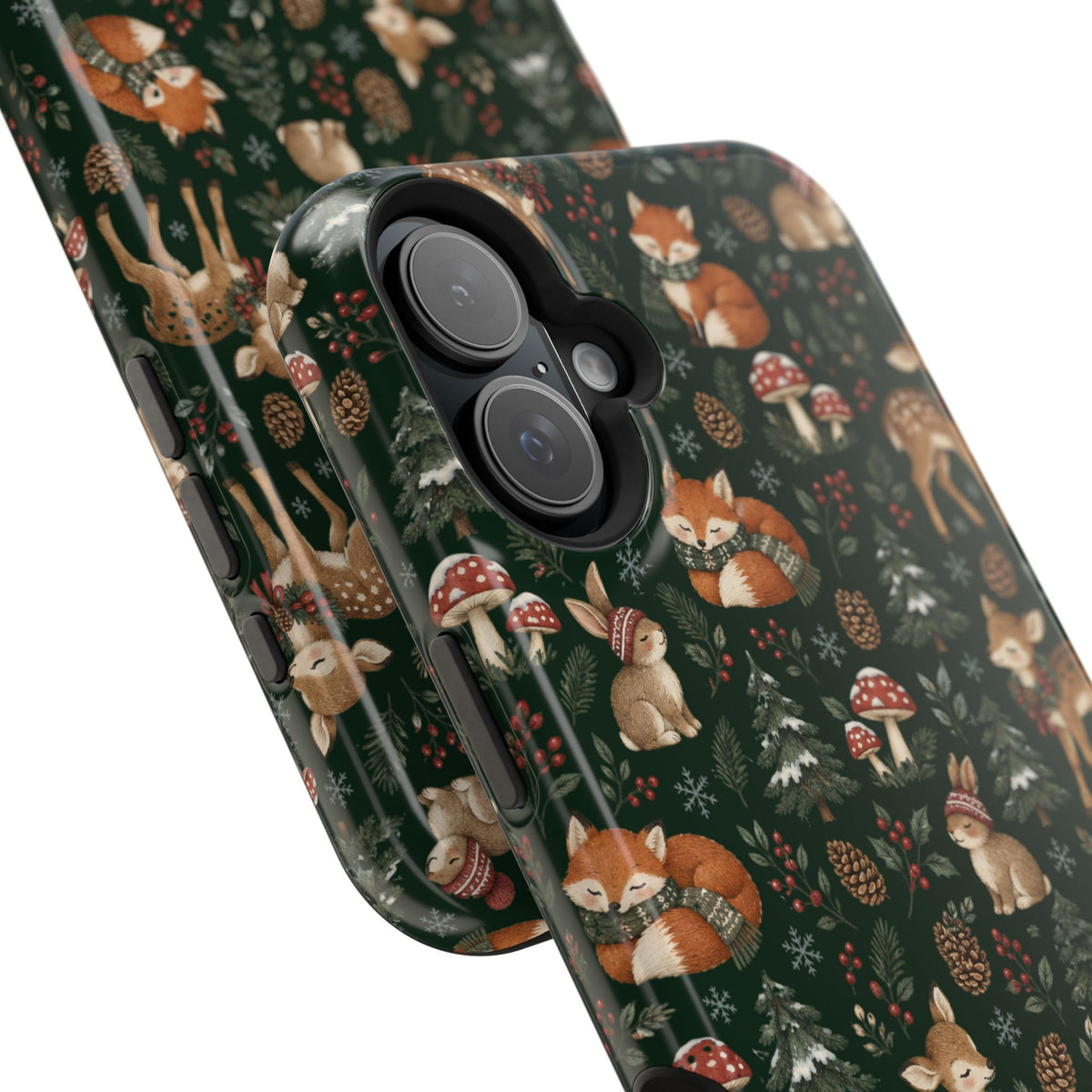 Woodland Fox & Deer MagSafe Phone Case, alternate view