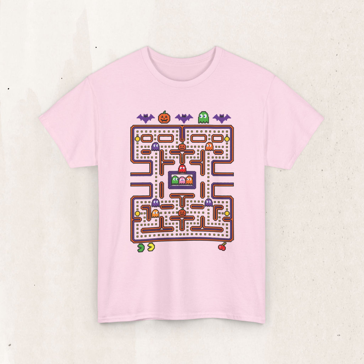 Halloween Pac-Man Graphic Tee