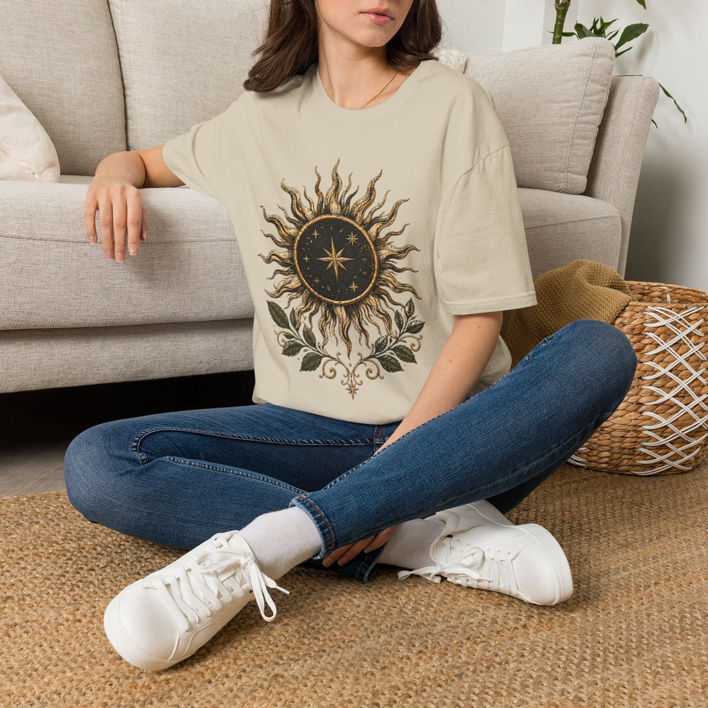 Solar Compass Celestial Sun Tee