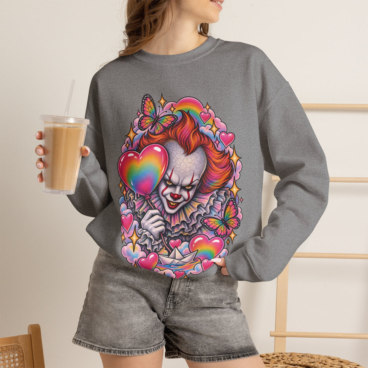 Pennywise Rainbow Crewneck Sweatshirt