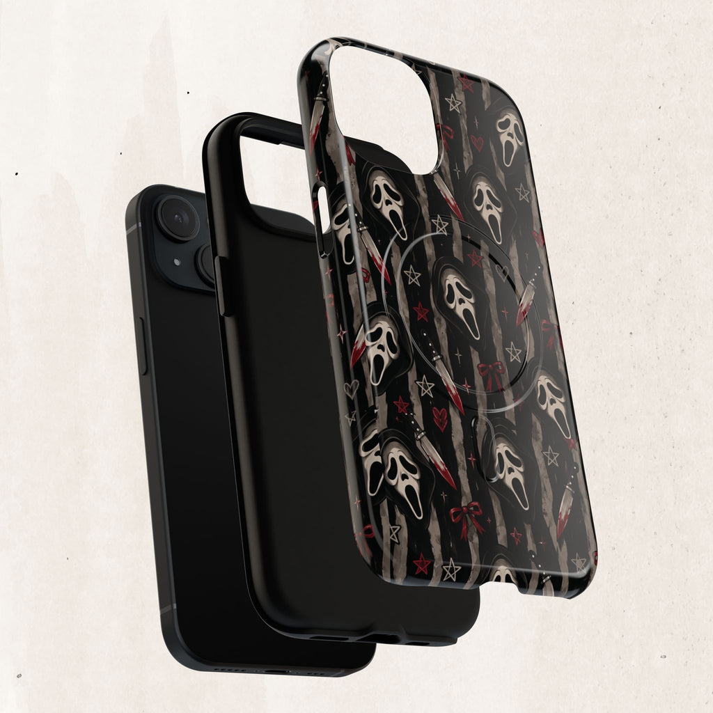 Ghostface Pattern iPhone Case