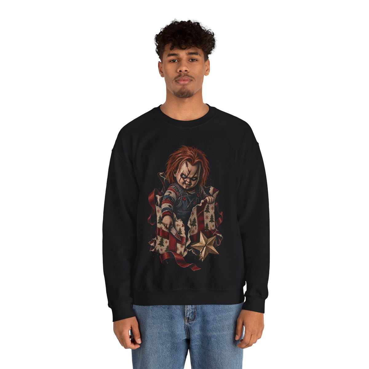 Chucky Christmas Crewneck Sweatshirt