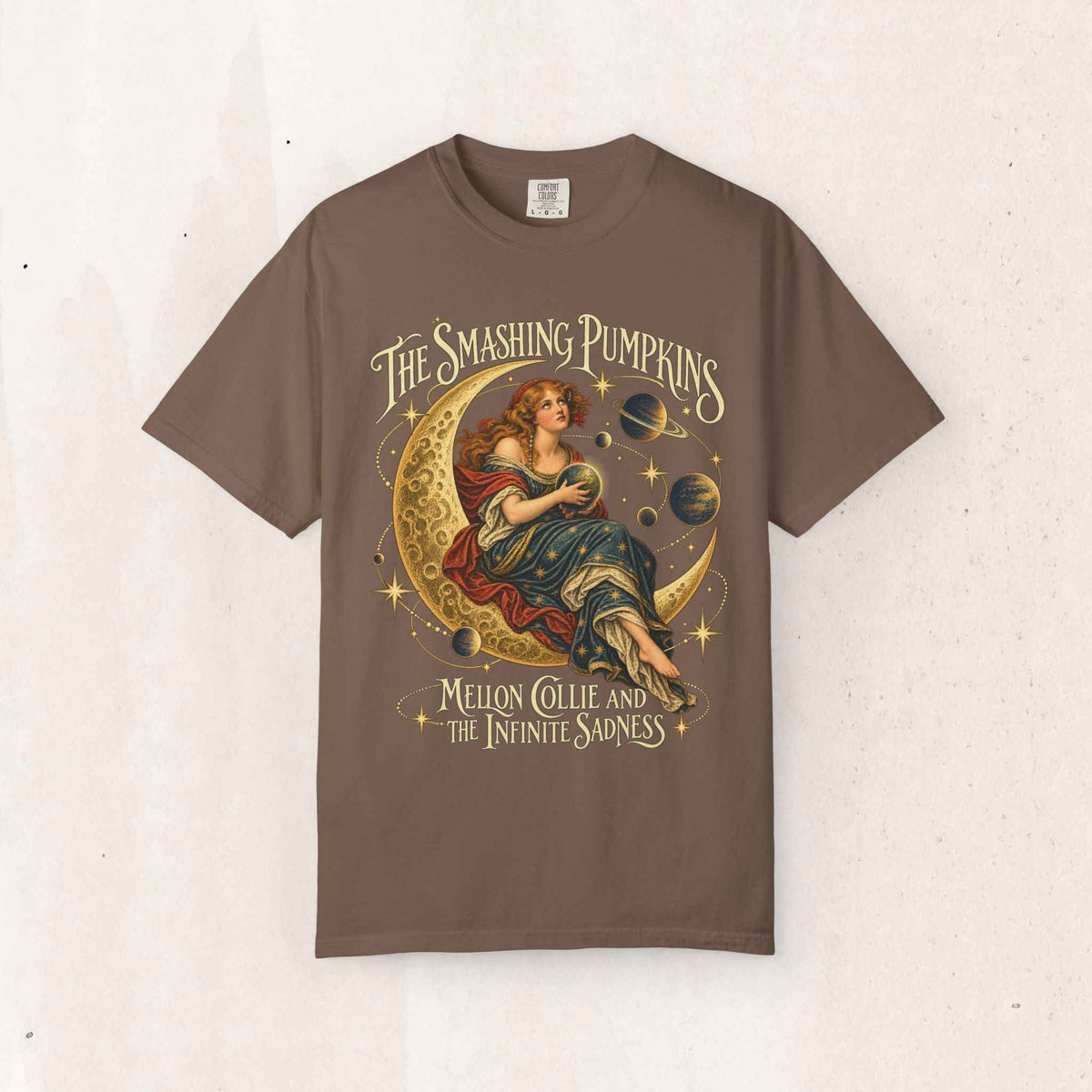 The Smashing Pumpkins Graphic Tee – Espresso