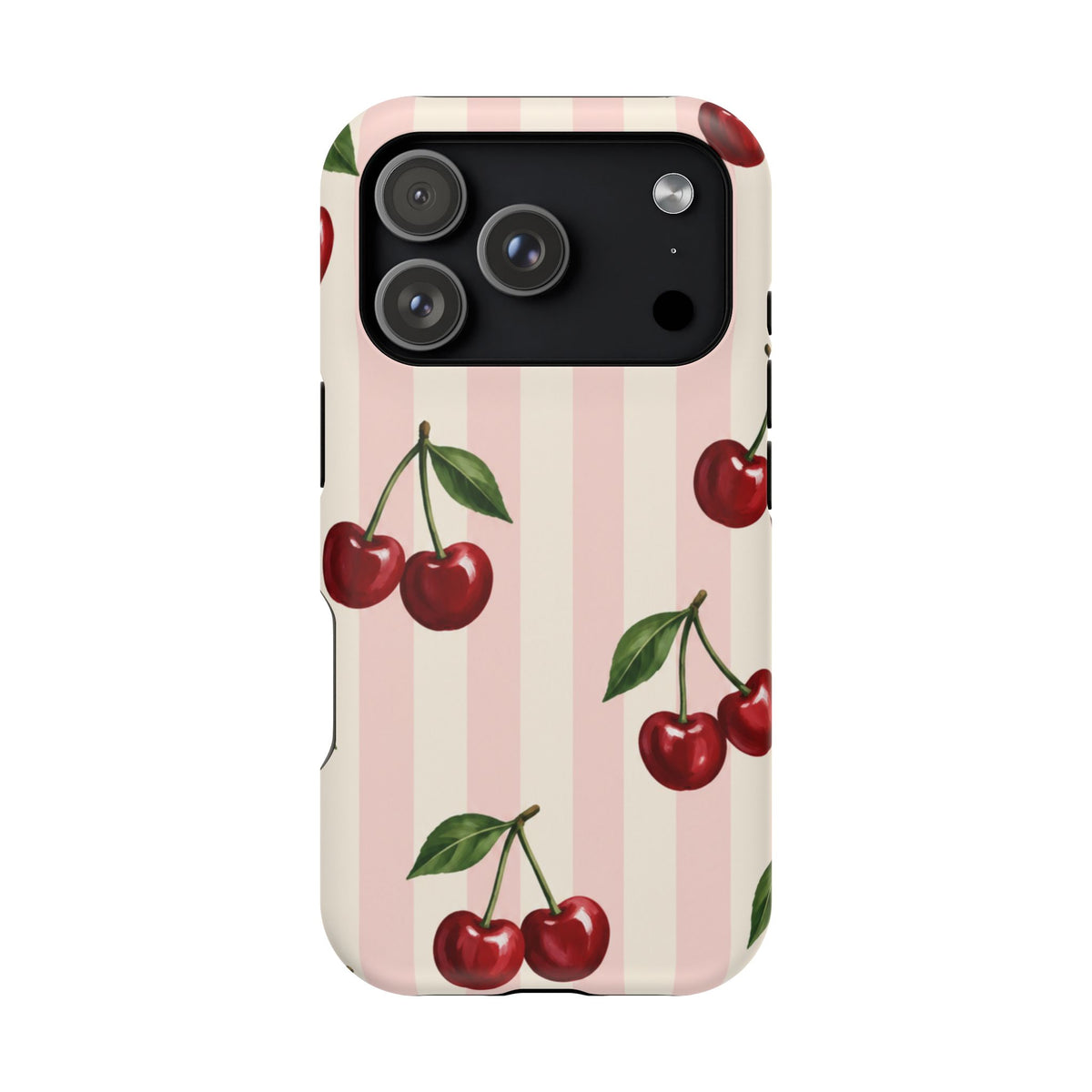 Cherry Stripe Magnetic Phone Case, photo 69