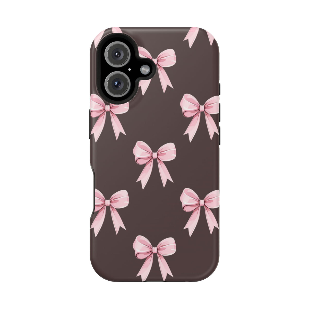 Pink Ribbon Bow Magnetic Phone Case, alternate view