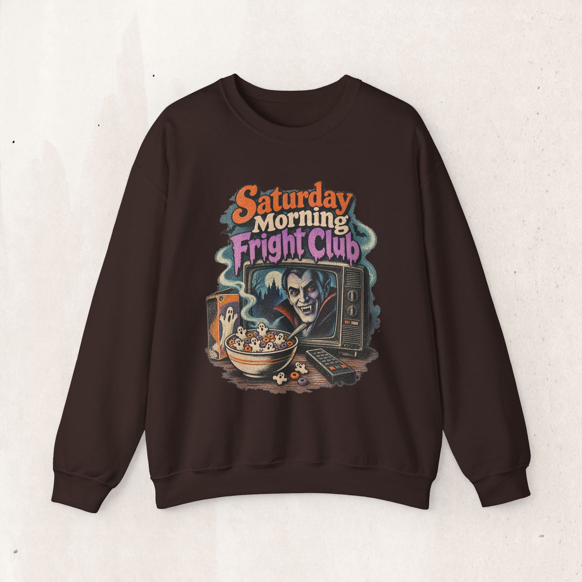 Saturday Morning Fright Club Crewneck Sweatshirt