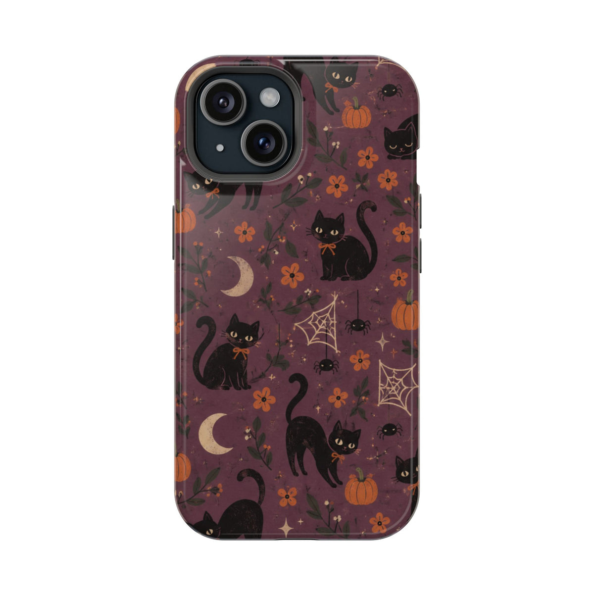 Halloween Black Cat MagSafe Phone Case, alternate view