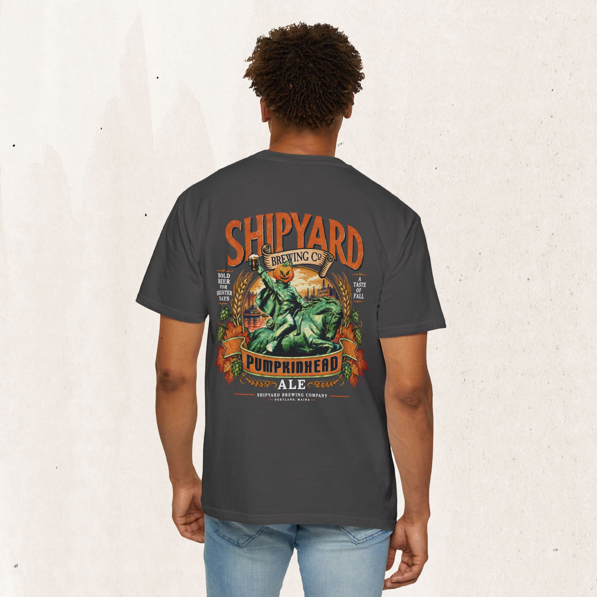 Shipyard Brewing Co Pumpkinhead Ale Tee