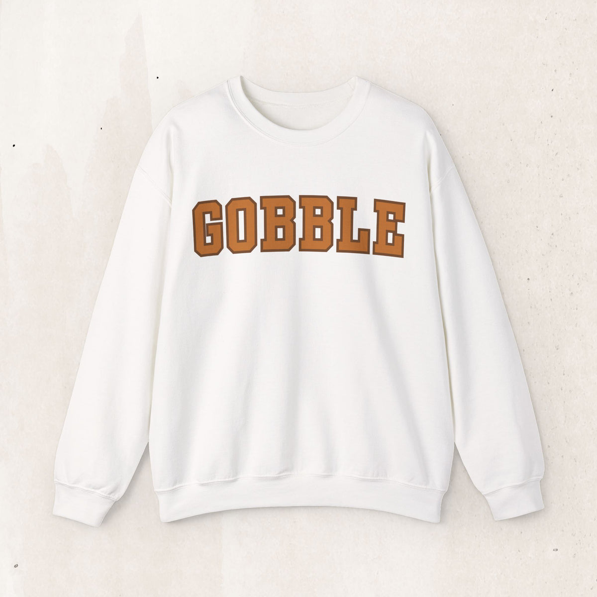 Gobble Thanksgiving Crewneck Sweatshirt, alternate view