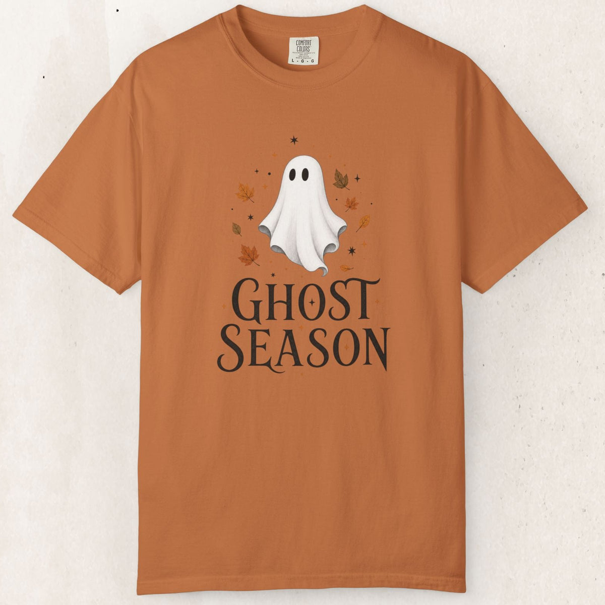 Ghost Season Tee – Cute Fall Ghost Graphic Shirt – Yam