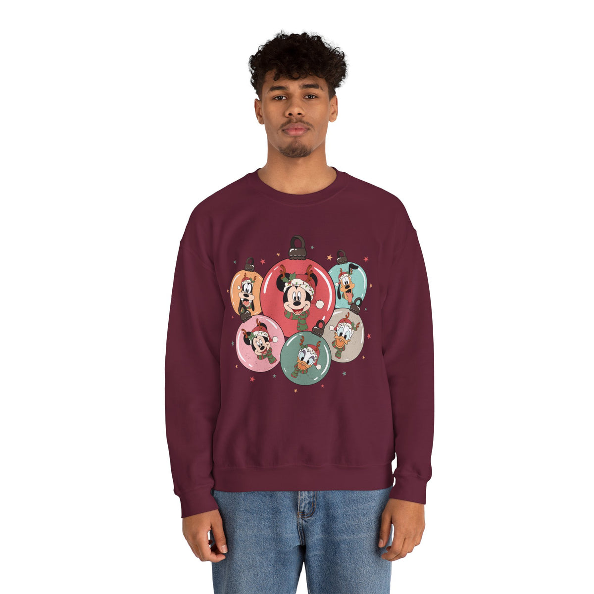 Mickey and Friends Holiday Ornament Sweatshirt – photo 6