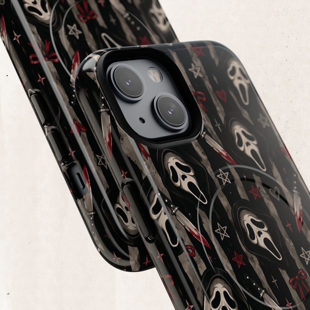 Ghostface Pattern iPhone Case