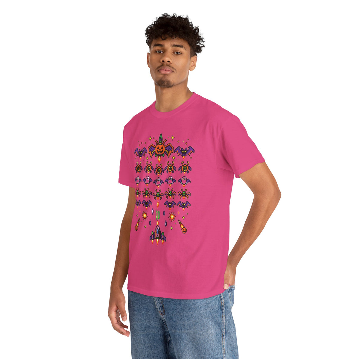 Halloween Galaga Graphic Tee