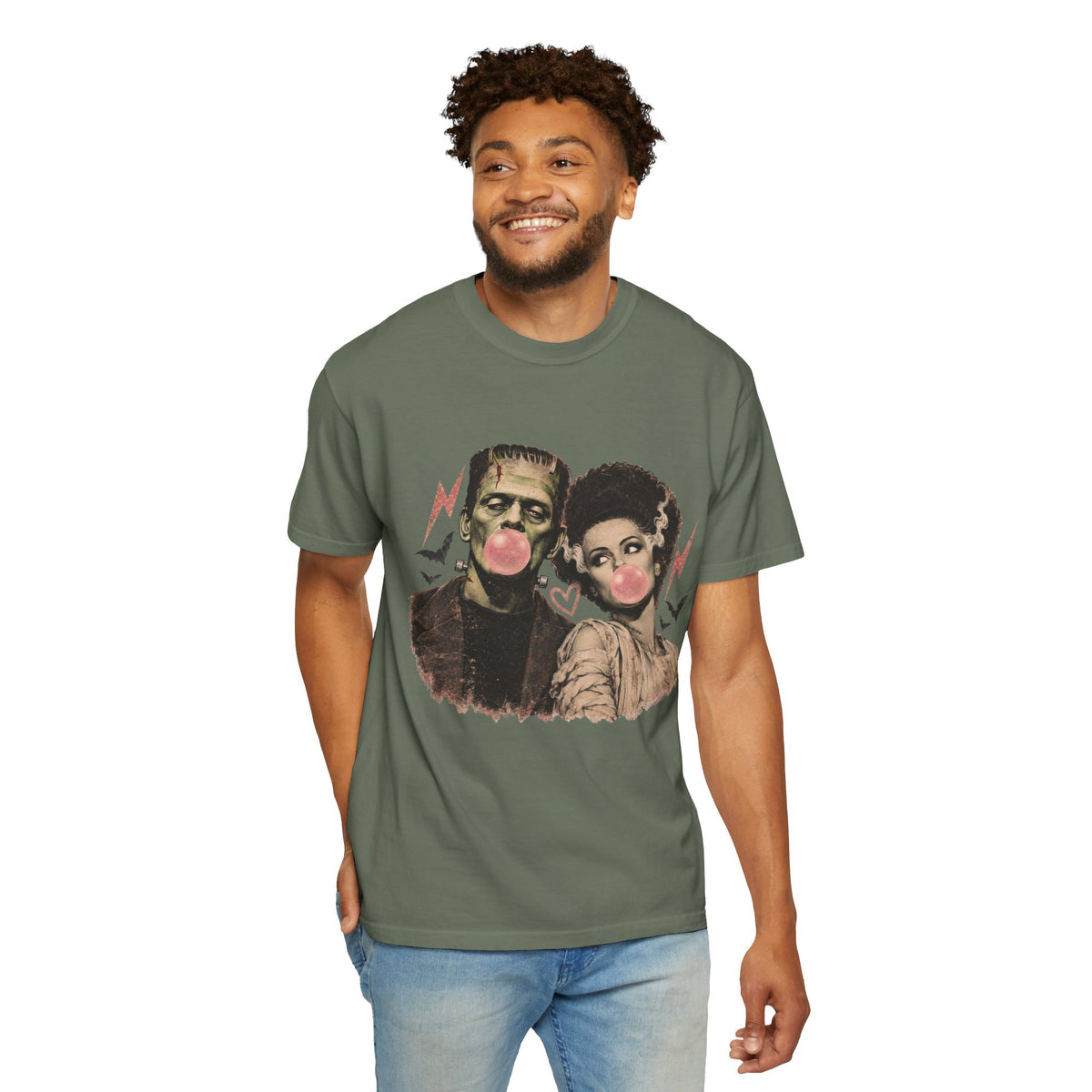 Frankenstein & Bride Bubblegum Vintage Tee