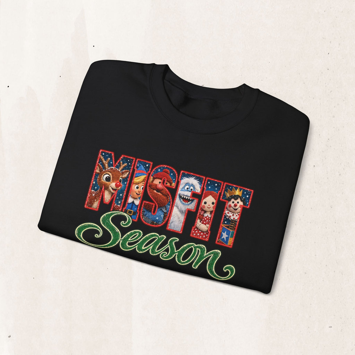 Rudolph "Misfit Season" Crewneck Sweatshirt