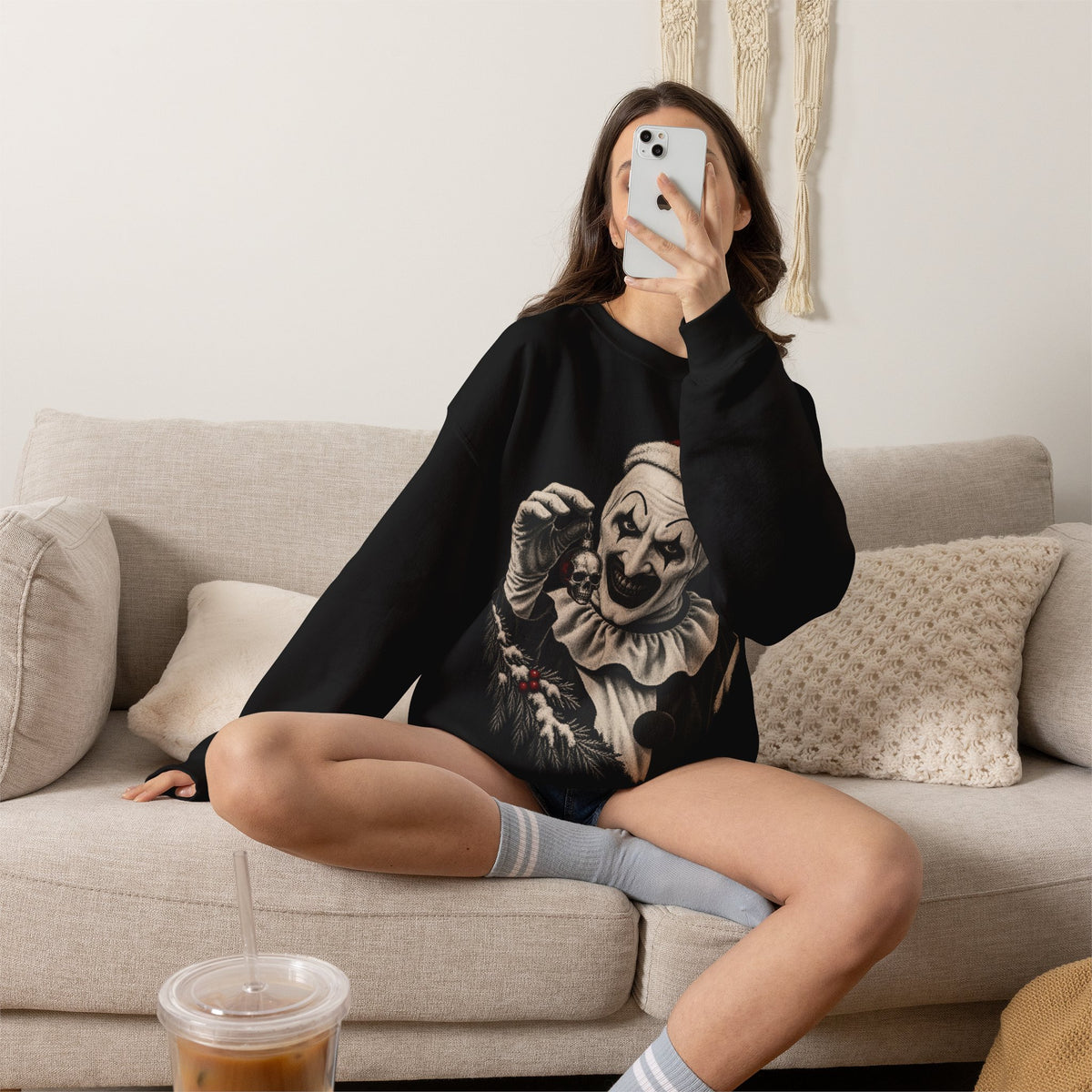 Terrifier Christmas Crewneck Sweatshirt
