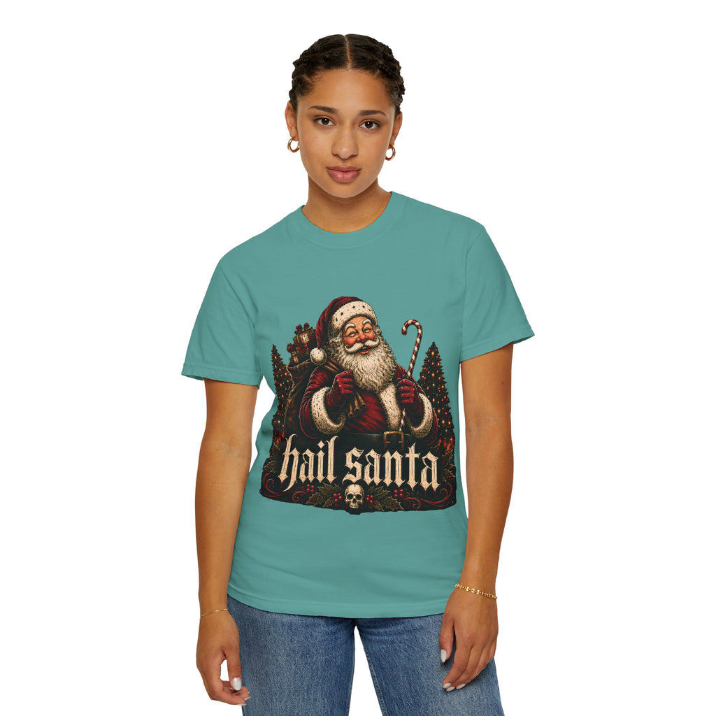 Hail Santa Vintage Graphic Tee