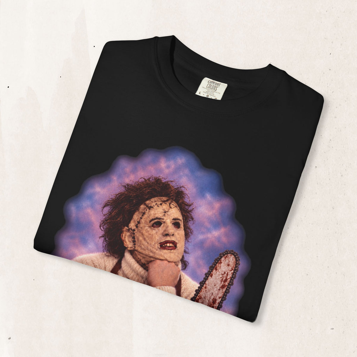 Leatherface 80's Portrait Tee