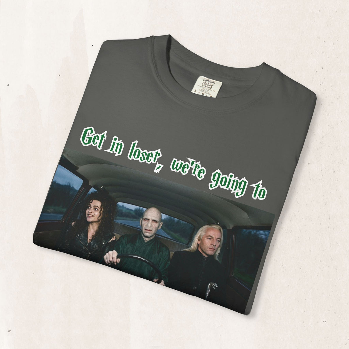 Get in Loser We're Going to Hogwarts Tee in Chili, alternate view