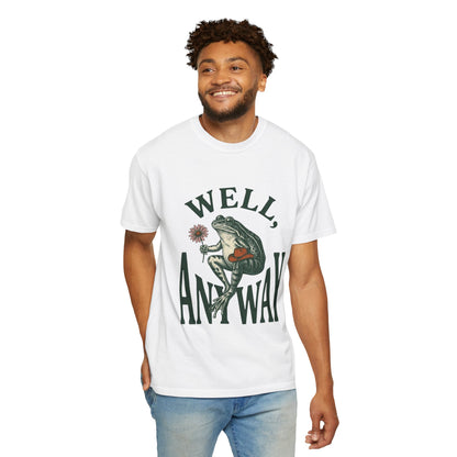 Frog Graphic "Well, Anyway" Tee