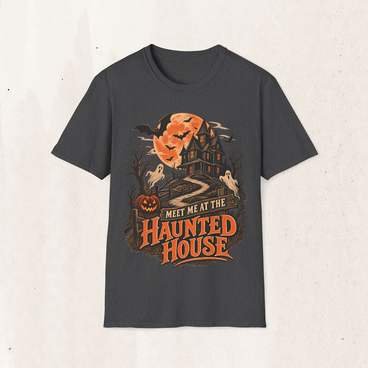 Haunted House Halloween Tee
