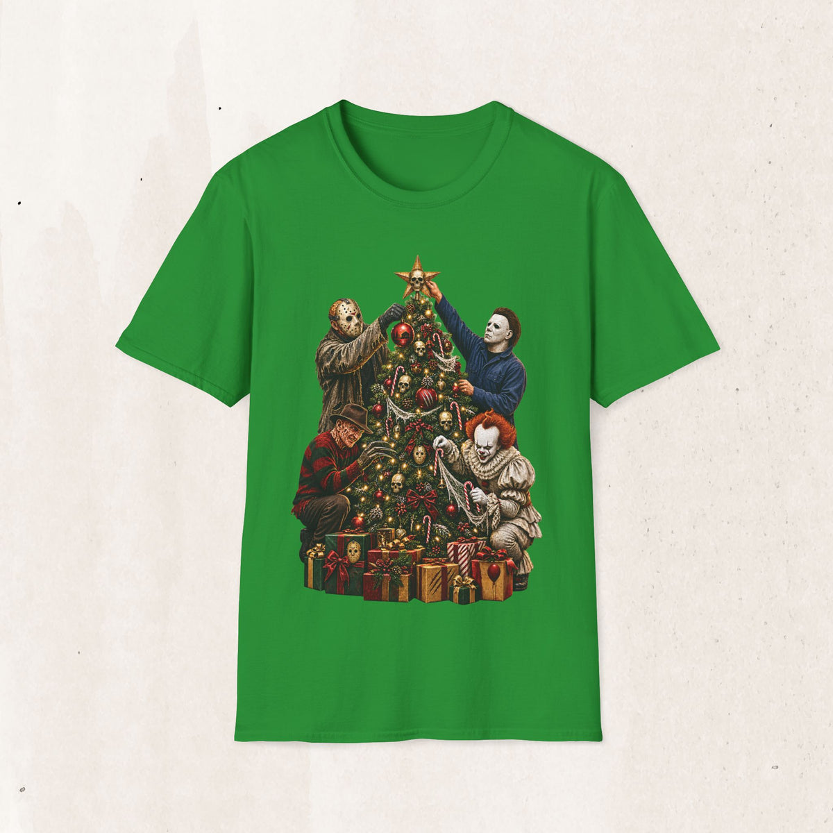 Horror Icons Christmas Tee
