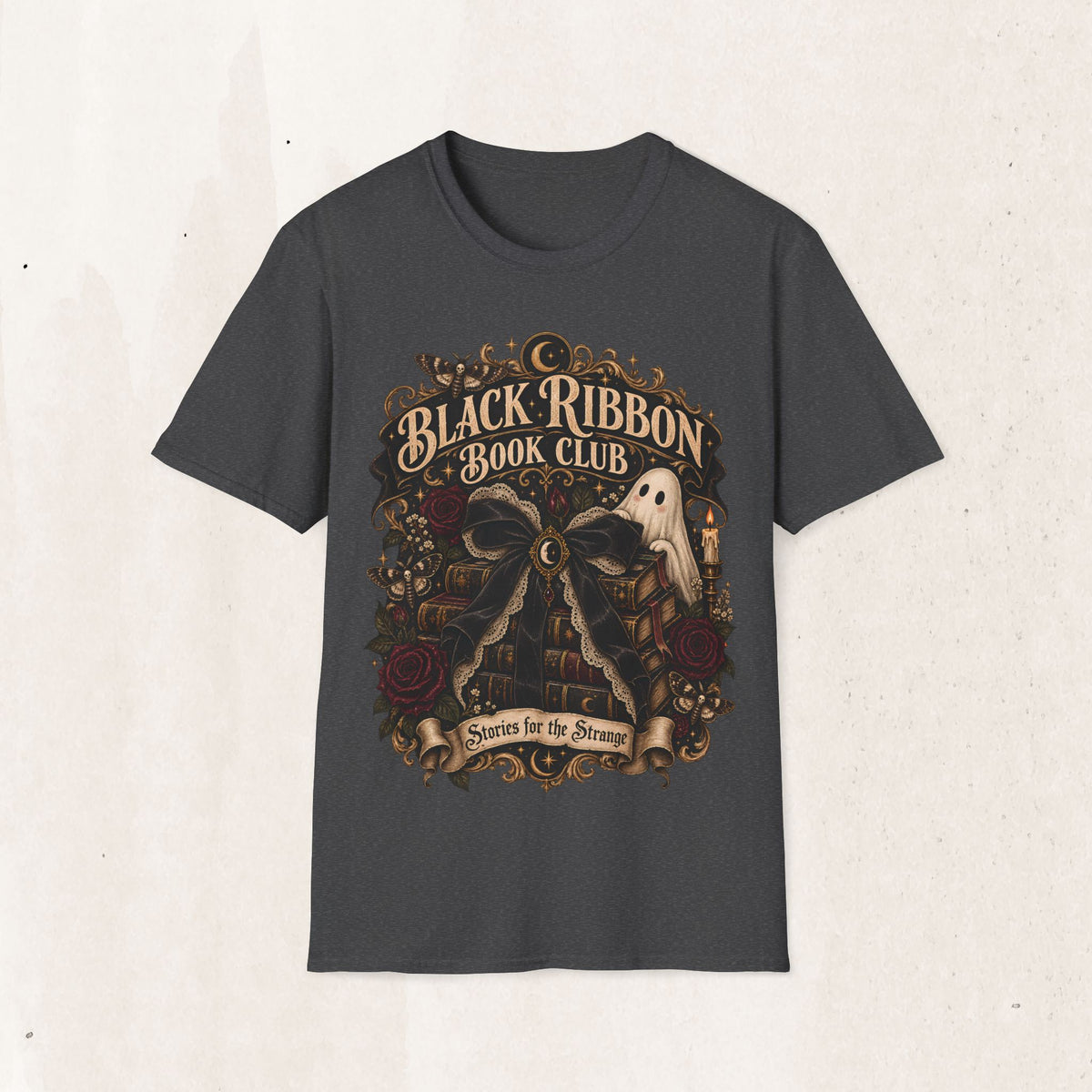 Black Ribbon Book Club Graphic Tee