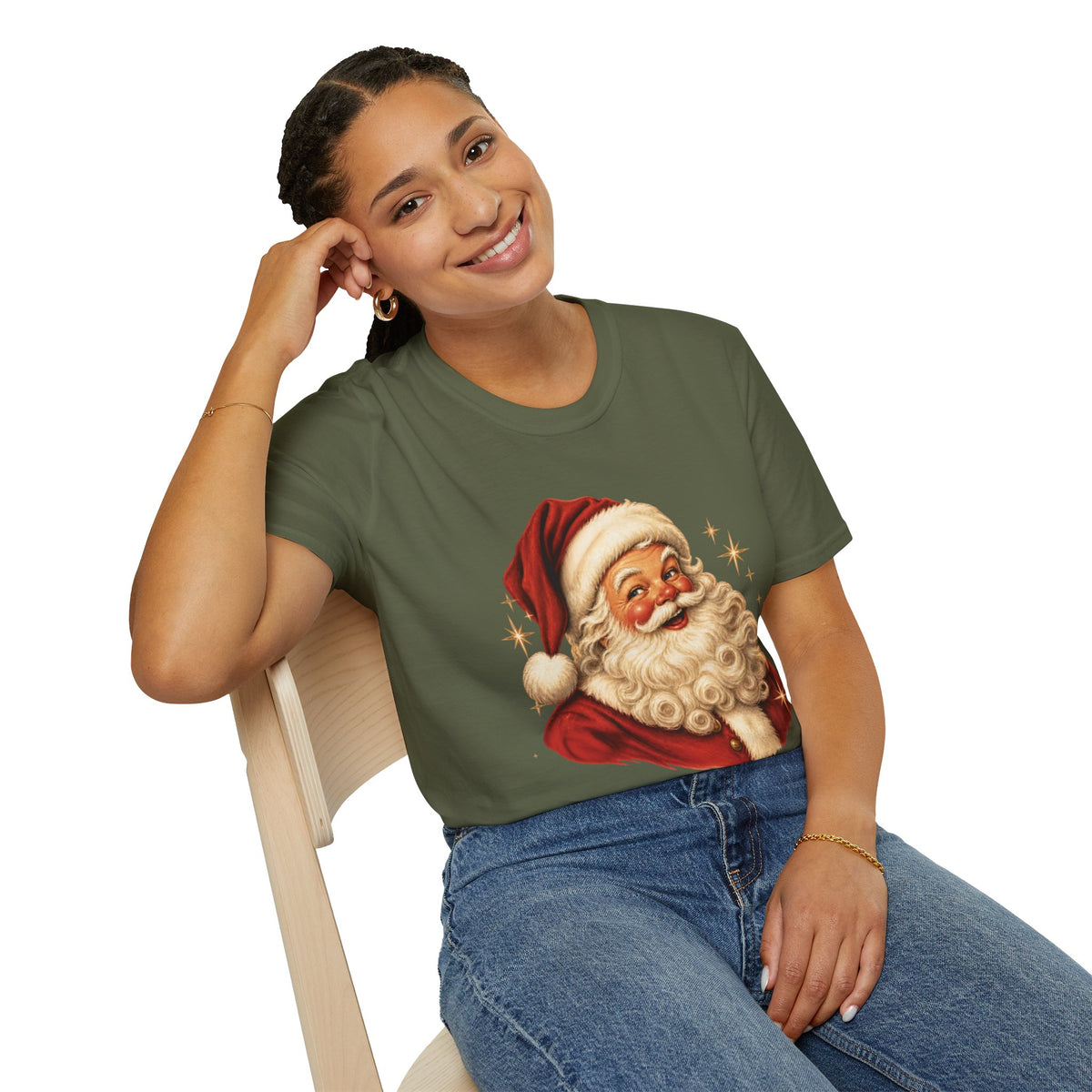 Vintage Santa Claus Graphic Tee