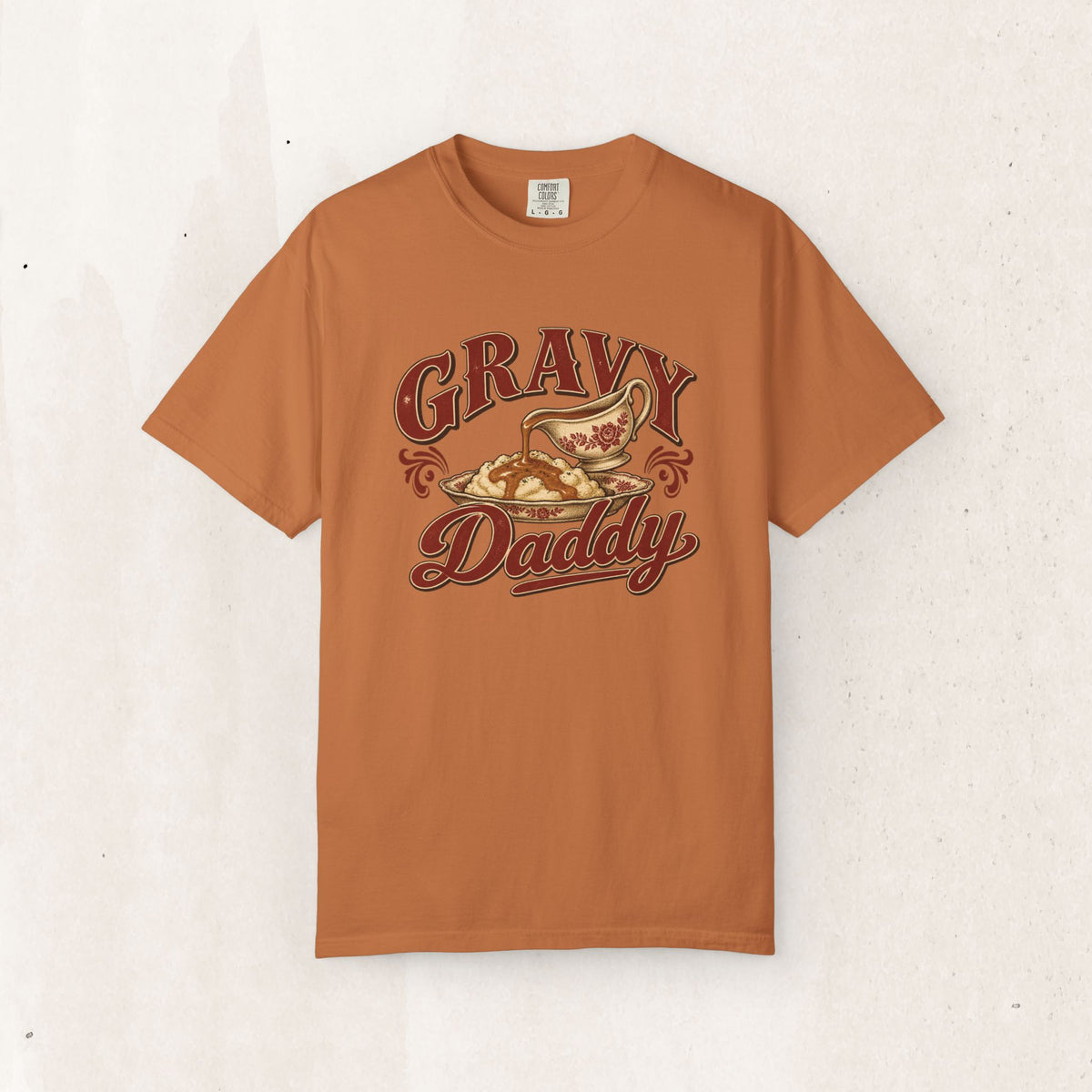 Gravy Daddy T-Shirt — Vintage Comfort Food Graphic Tee for Foodie Dads