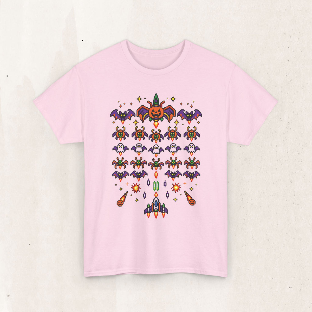 Halloween Galaga Graphic Tee