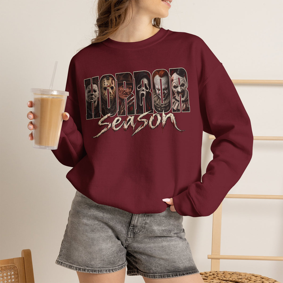 Horror Season Crewneck Sweatshirt