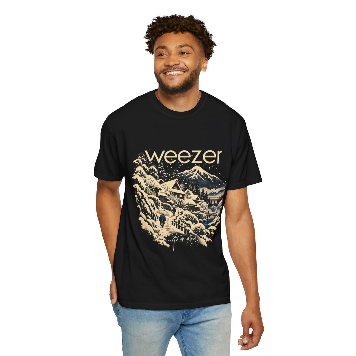 Weezer Winter Village Tee
