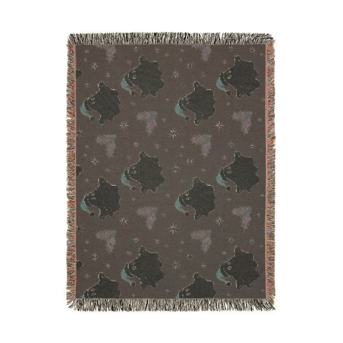 Christmas Ghost Woven Blanket, alternate view
