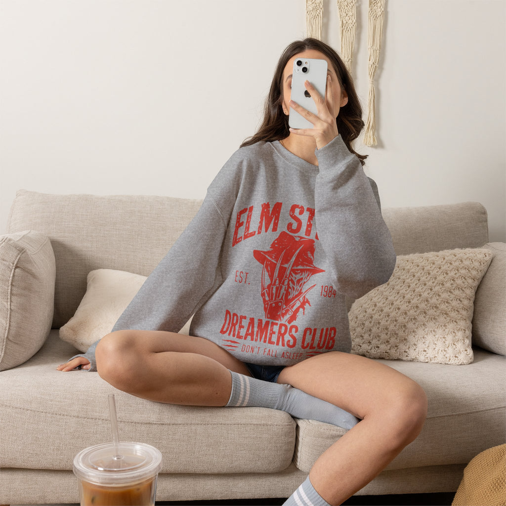 Elm Street Dreamers Club Crewneck Sweatshirt