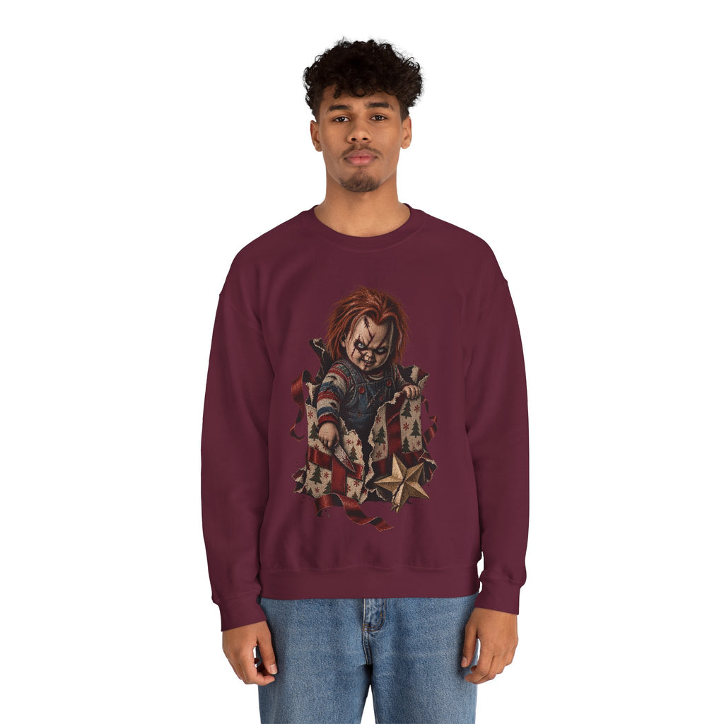 Chucky Christmas Crewneck Sweatshirt