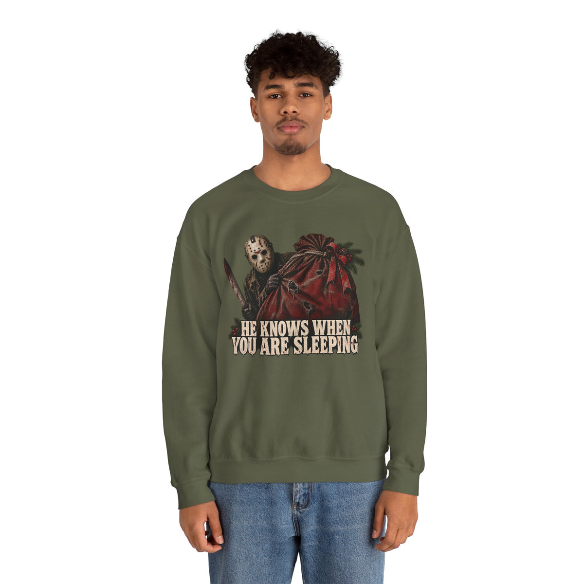 Jason Vorhees Christmas Crewneck Sweatshirt