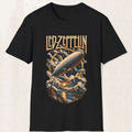 Led Zeppelin Graphic Tee – Vintage Classic Rock Shirt – Black