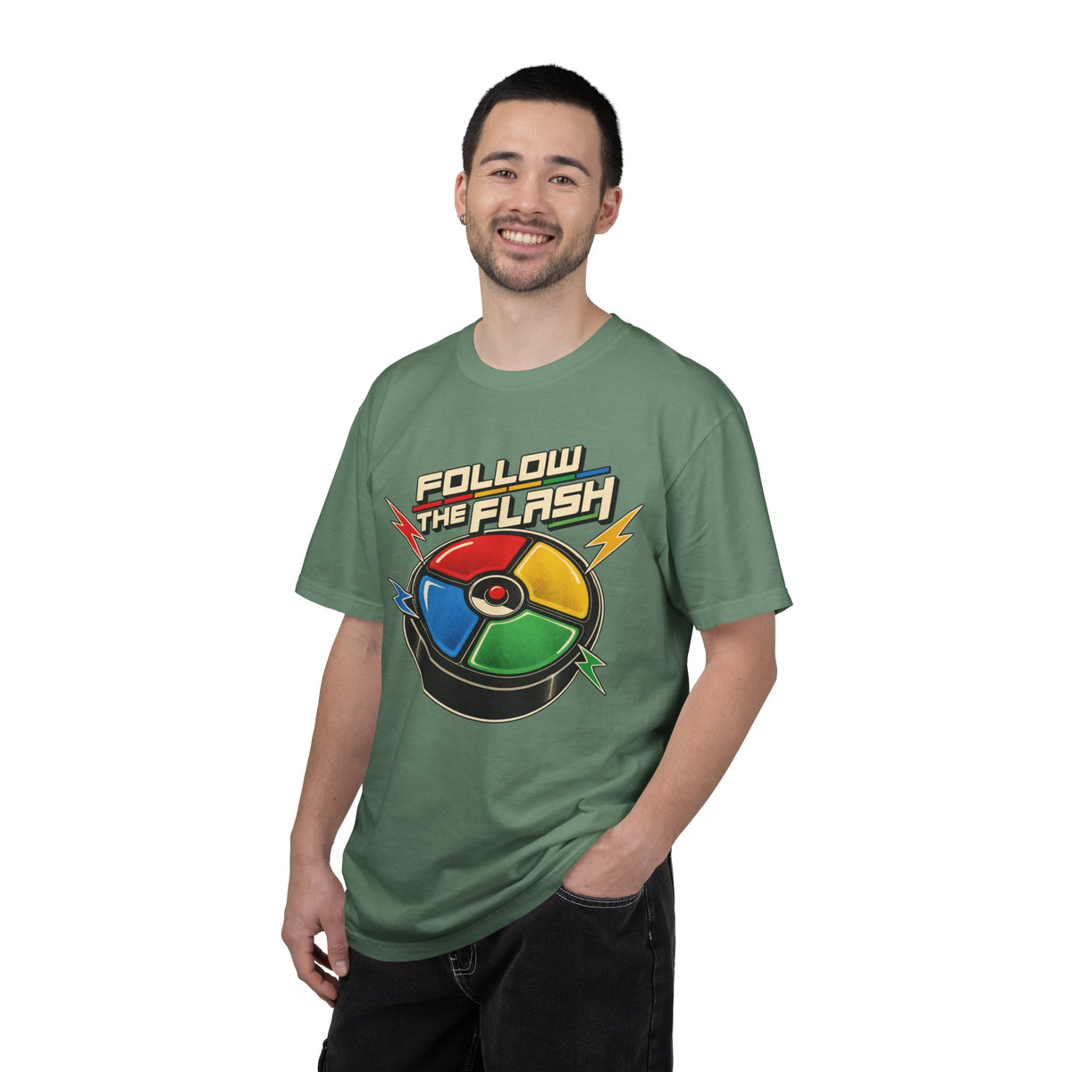 Follow The Flash Simon Graphic Tee