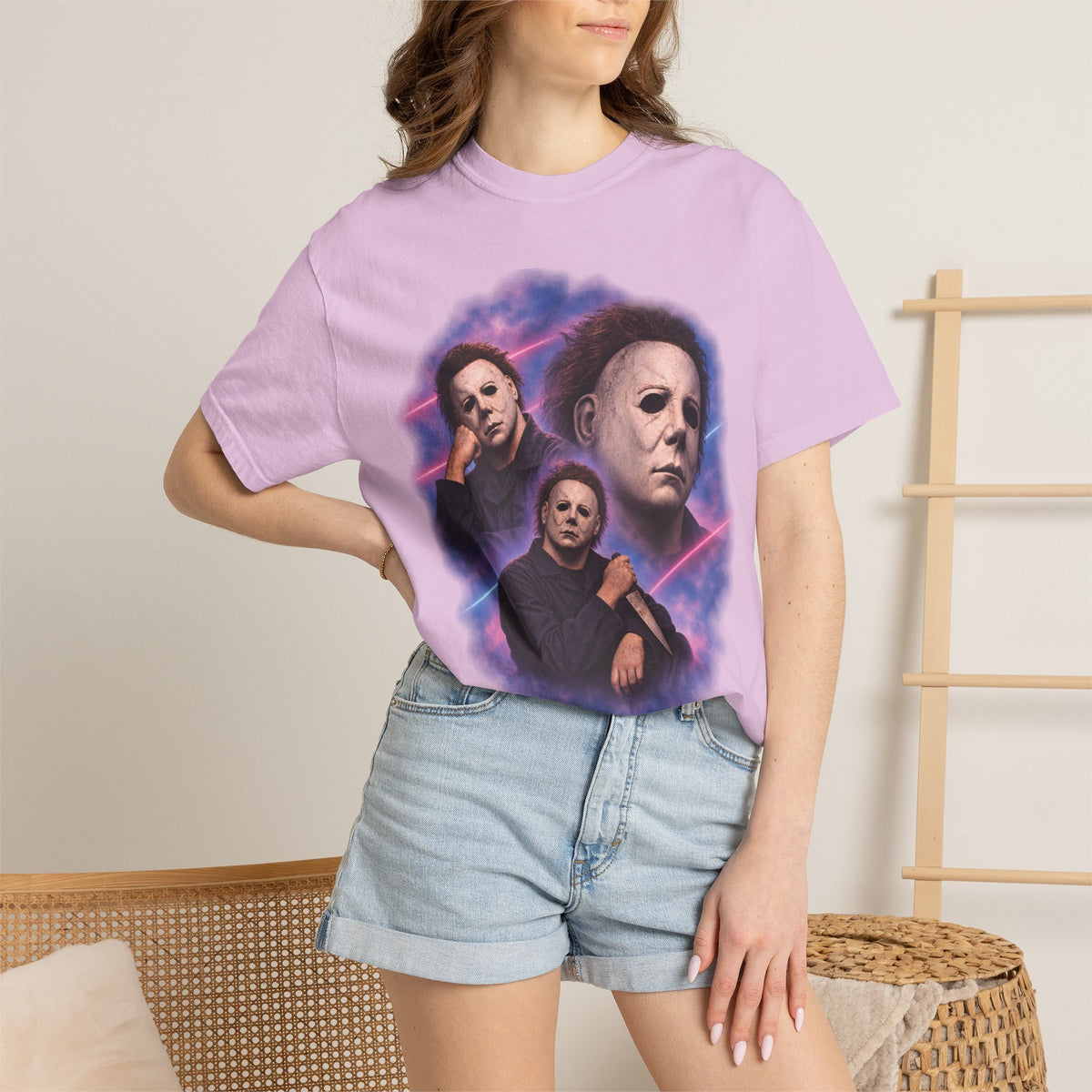 Michael Myers 80's Portrait Tee